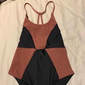 Tori Praver color-block one piece